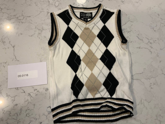 3T Boys Argyle Vest