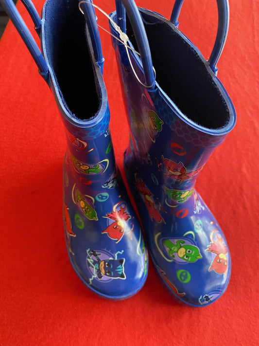 Child 7/8 Sz, Rainboot, PJ Mask