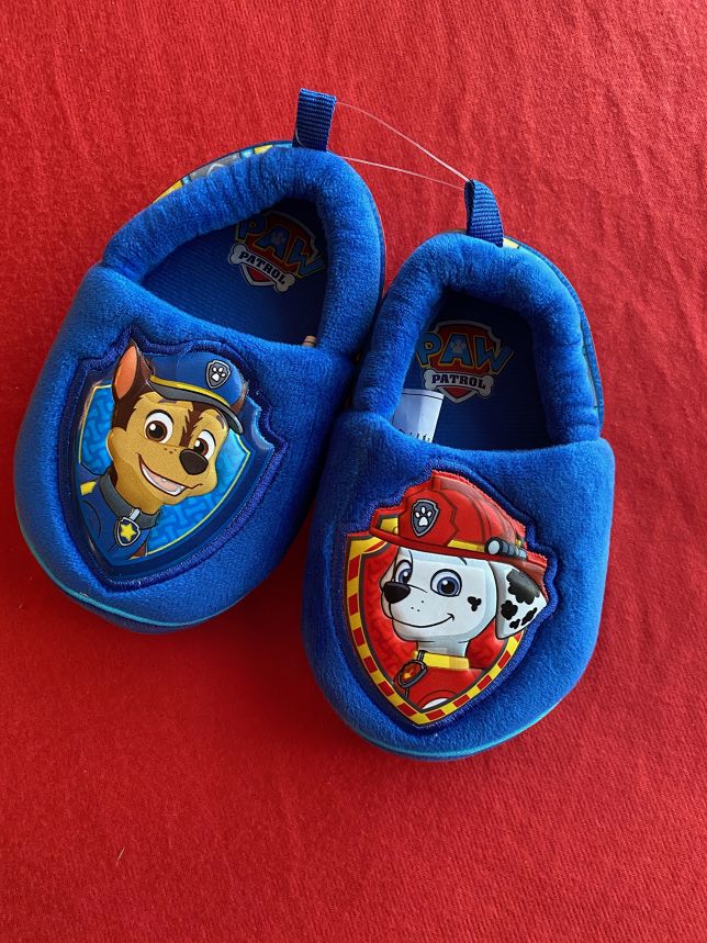 Toddler 5/6 Sz, Slipper, Paw Patrol