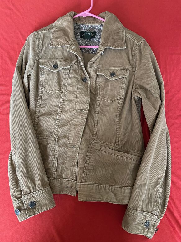 Junior, Size Small, Jacket, Corduroy