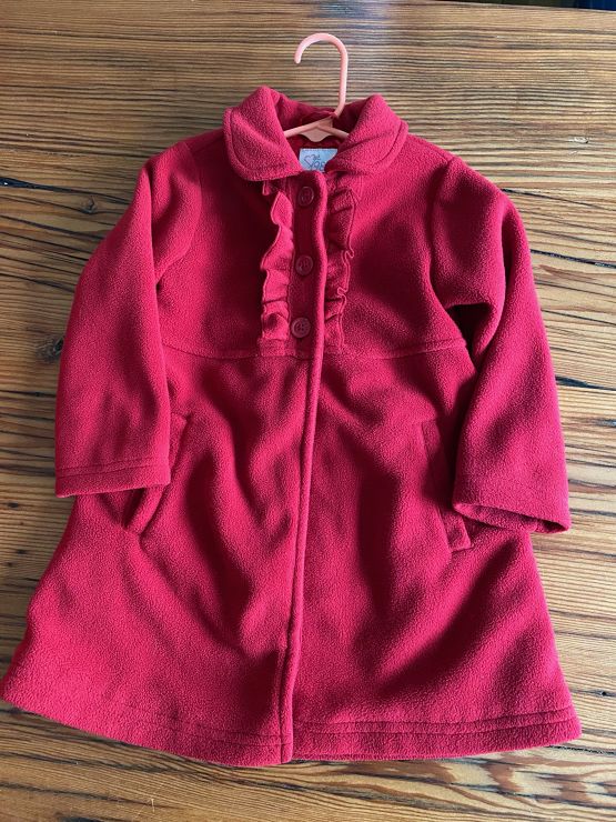 3T, Jacket, Red Fleece