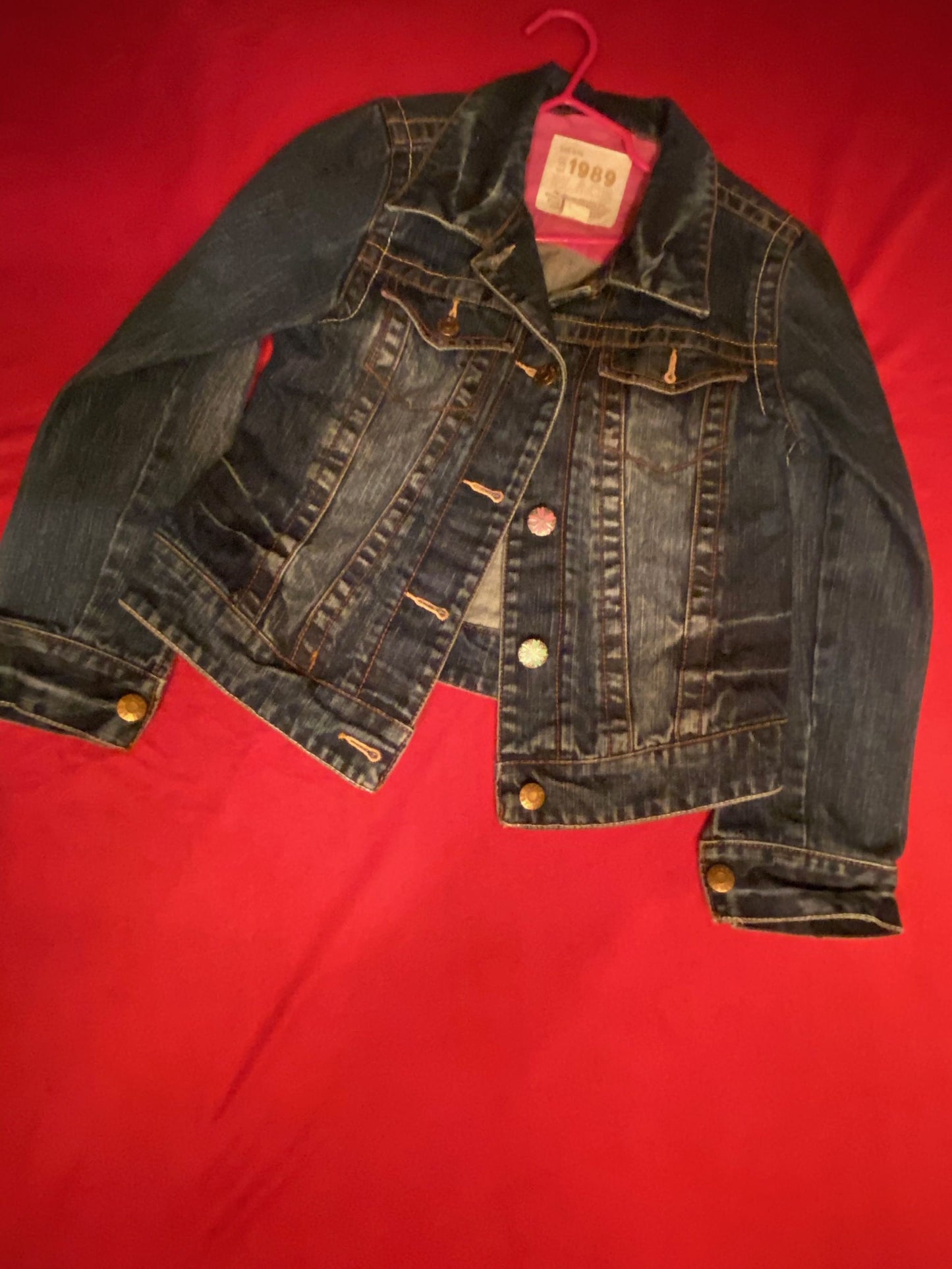 7/8 Youth Size, Jacket, Denim