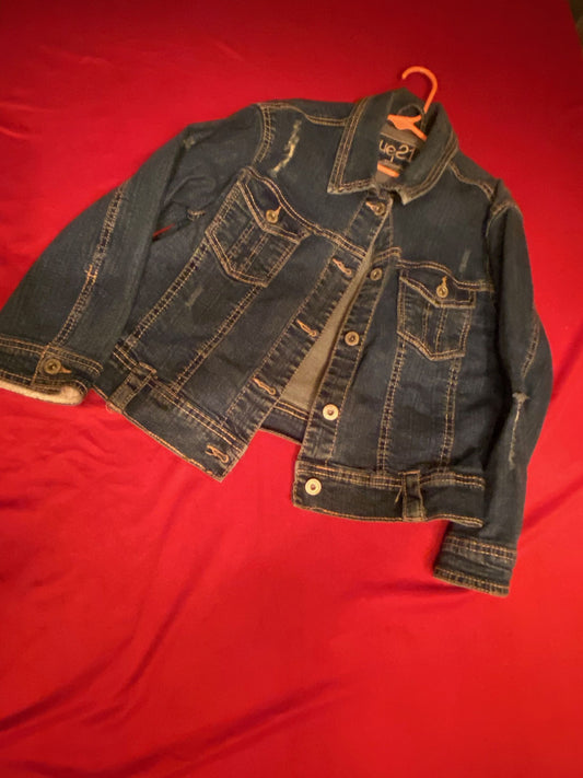 Lg Jr Sz, Jacket, Denim