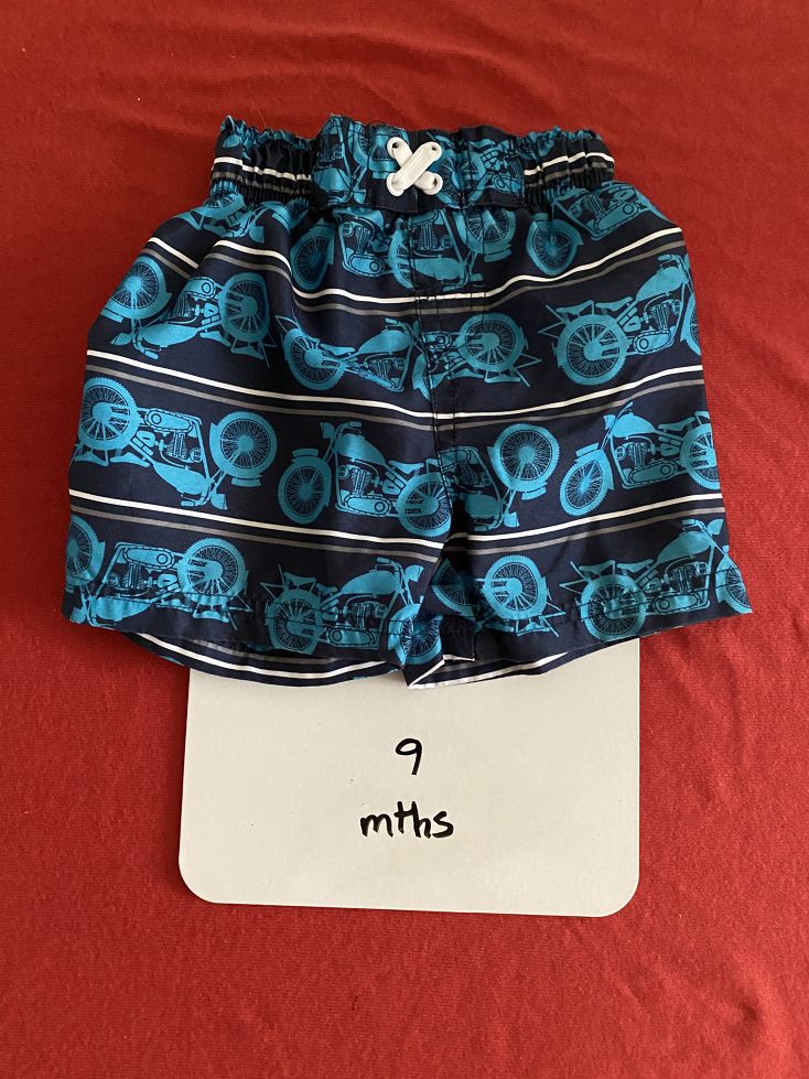 9 Months, Swimtrunks, Motorcycles