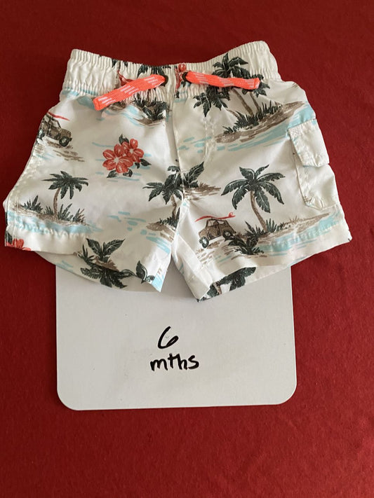 6 Months, Swimtrunks, Palm Trees