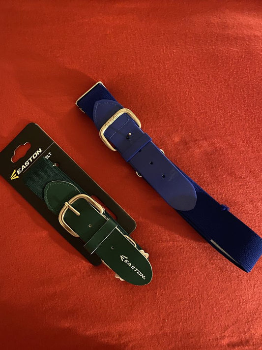 Baseball Belts, (2), Green & Blue