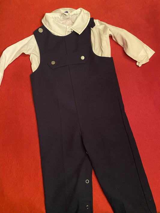 24 Mths, Bib Pants with Shirt