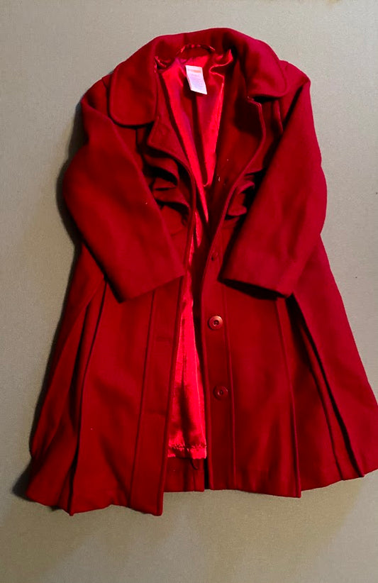 XS (3-4), Jacket Red