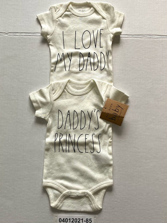 0-3 Months Infant Onesies